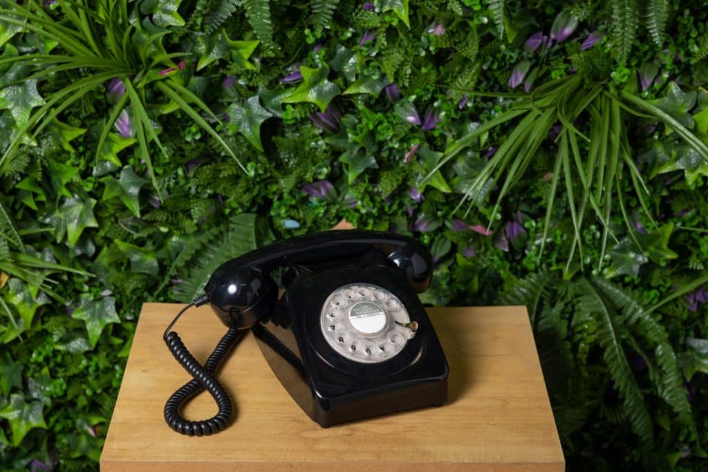 Audio Guestbook Hire keepsake in black for your wedding decor.